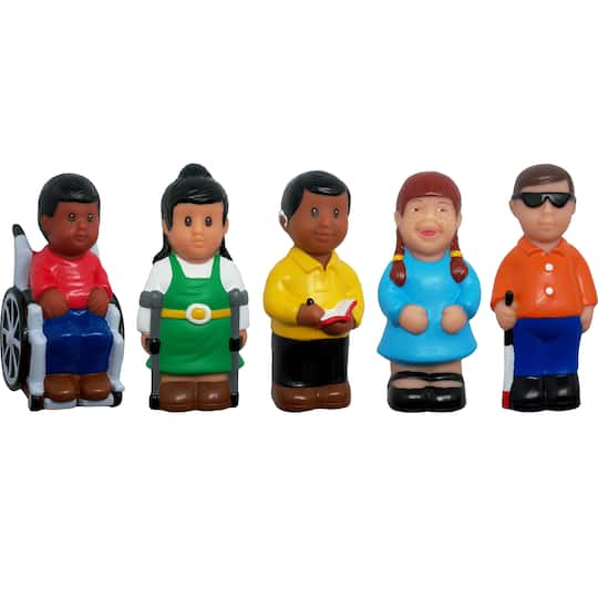 Get Ready Kids Friends with Disabilities Play Figures Set